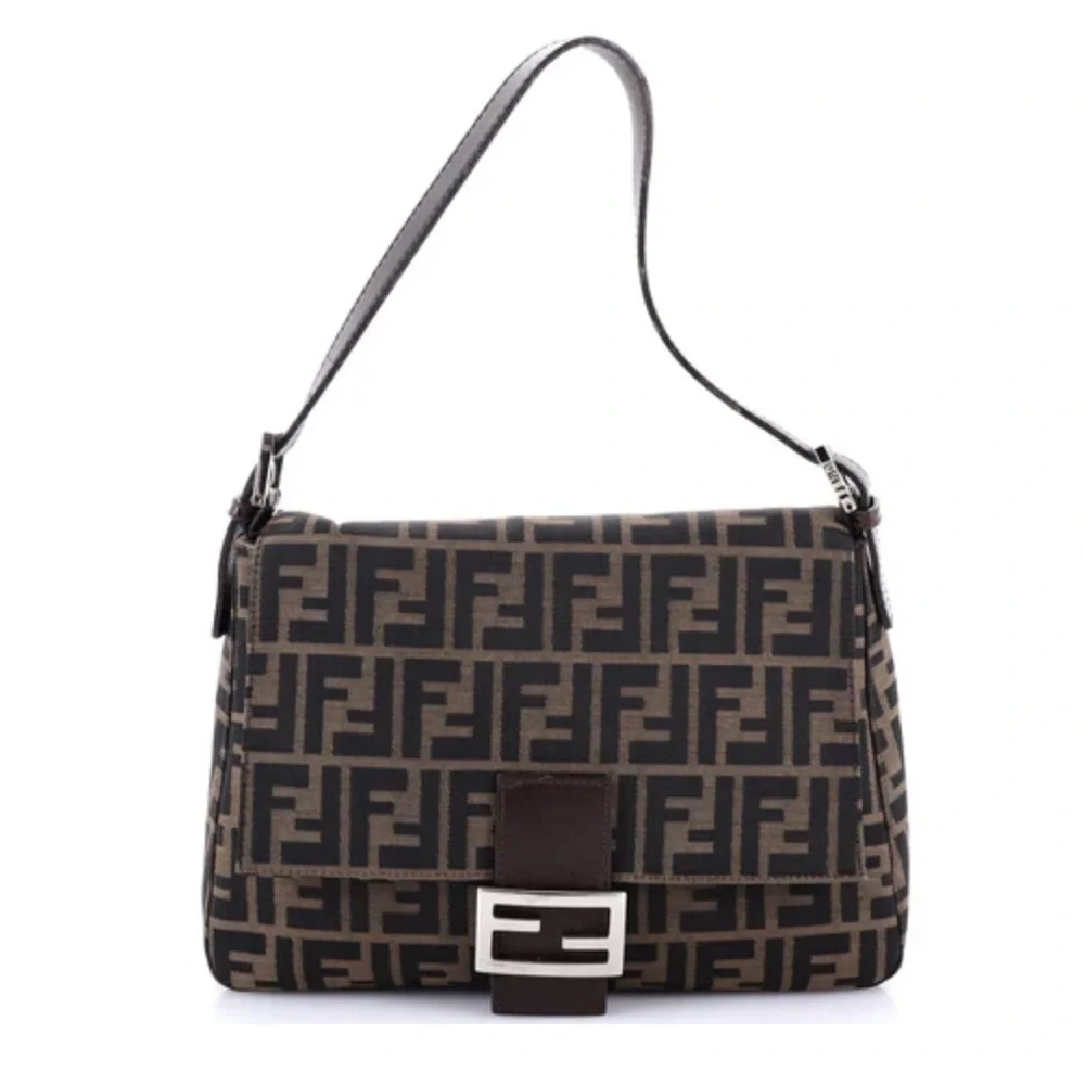 Fendi Mama Forever Bag Zucca Canvas EUC - Picture 1 of 13